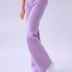 LAST ITEMS Fit and flare lilac pants for Made to Move