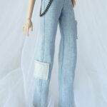 Wide jeans for NUFace, FR2 or MTM (see description)