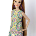 "Candy Spring" sleeveless dress for Poppy Parker or Barbie (see description)