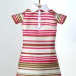 Striped shift dress for Poppy Parker or Barbie (see description)