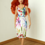 LAST ITEMS Tight dress for Barbie Made to Move