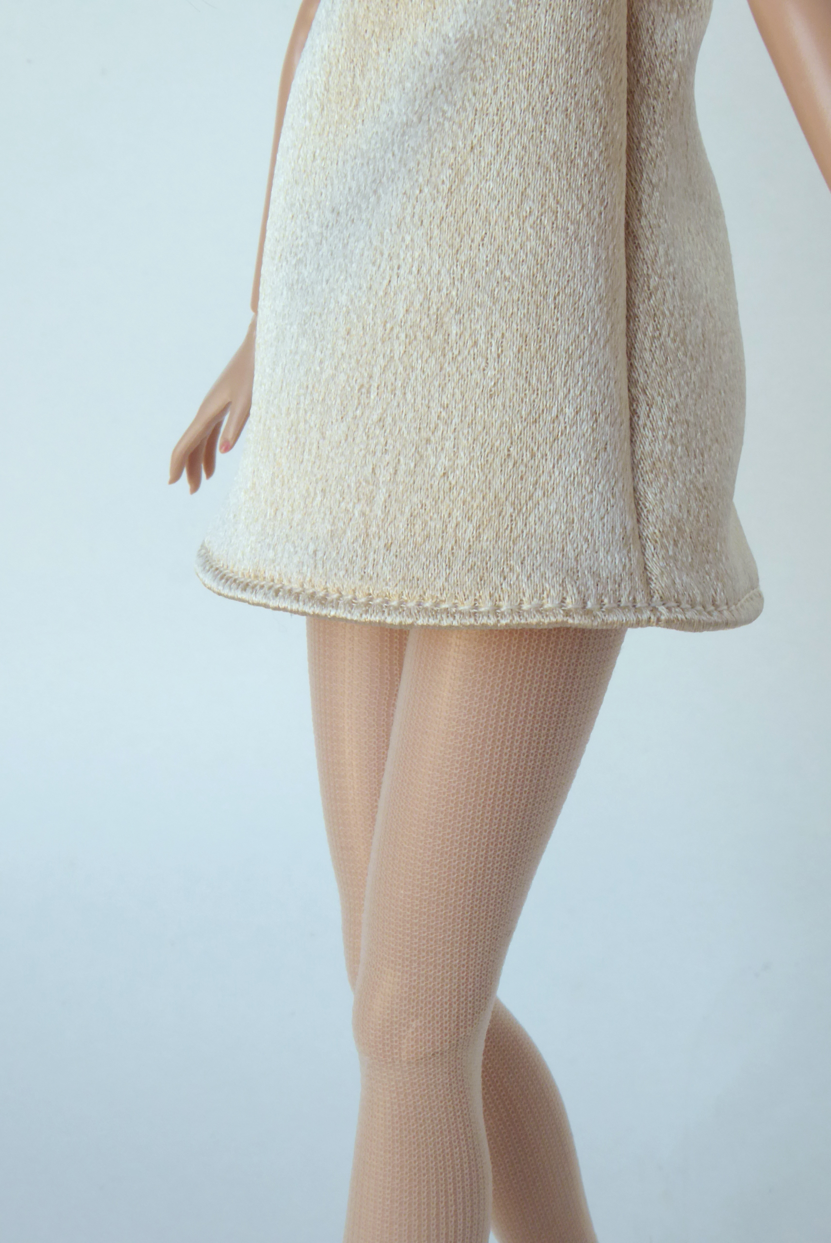 Summer Meadow satin dress lace collar Poppy Barbie (4)