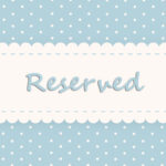 Reserved for Jenn - do not buy unless you're them