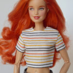 OOAK Blouse for Poppy Parker or Barbie (see description)