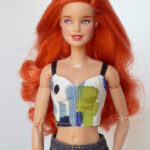 OOAK Top for Poppy Parker or Barbie (see description)