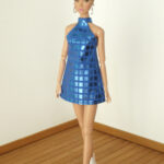 Disco short dress for Poppy and Barbie (see description)