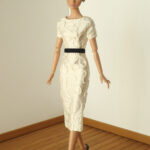 Silk dress for Barbie Model Muse or Poppy Parker